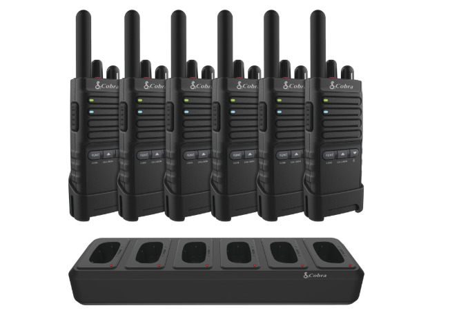 Cobra PX650 Six Pack Two Way Radios